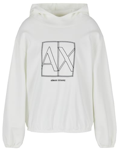Armani Exchange Sweat Capuche Diagonal Durable : Finis les Vêtements Déformés
