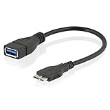 F53 Câble adaptateur micro USB 3.0 OTG pour Samsung Galaxy NotePro 12.2 TabPro USB 3.0 vers Micro B...