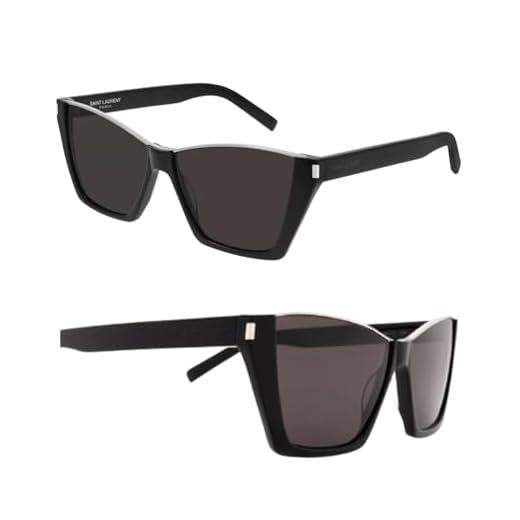 Saint Laurent Gafas de Sol SL 369 KATE Black/Grey 58/13/140 mujer