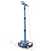 LilPals Child's Karaoke -Children's Toy Stand Up Microphone Play Set w/ Built-in MP3 Player, Speaker, Adjustable Height (Blue)