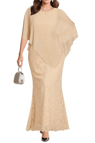 Jessica Howard Lace Overlay Gown