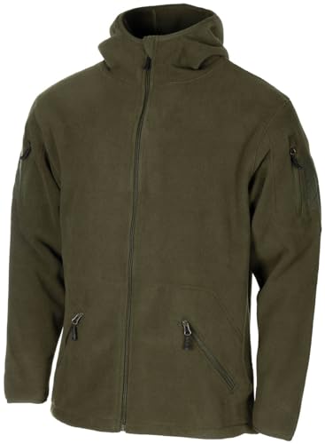 MFH Fleece-Jacke, Tactical (DE/NL/SE/PL, Alphanumerisch, L, Regular, Regular, oliv)