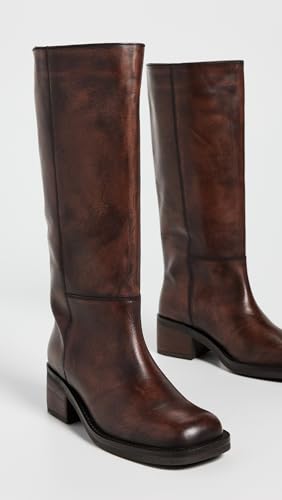 Free People Women's Dana Distressed Pull-on Boots Equestrian4