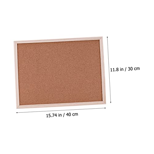Tableau liège multi-usage : pack de 2 panneaux d'affichage mural décoratifs