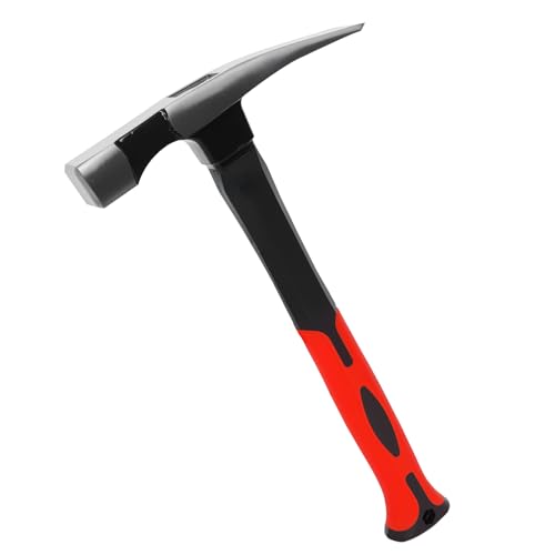Bricklayer's Hammer - 16 oz Forged Steel Tool