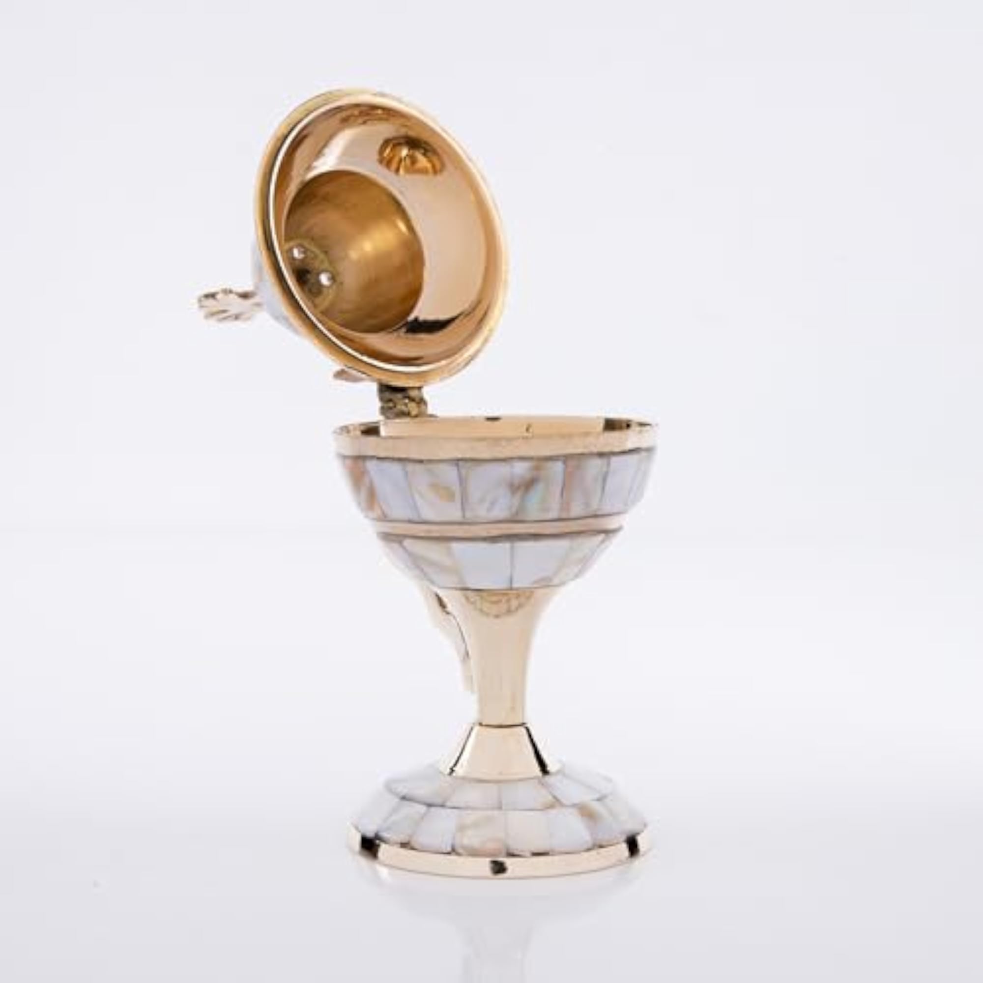Brass Byzantine Orthodox Incense Burner Stand Holder