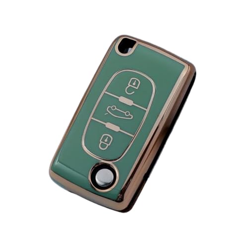 Funda llave para Peugeot 3008 207 para el día a día: protector de coche y cubierta fob 1