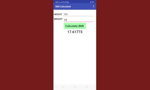 BMI Calculator