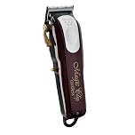 Wahl Cordless Magic Clip - Tagliacapelli per la sfumatura, rosso