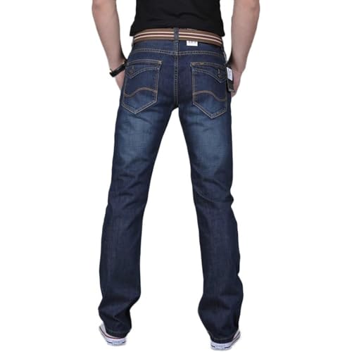 JEShifangjiusu Men's Distressed Slim Fit Straight Leg Denim Jeans Stretch Skinny Fashion Comfort Flex Waist Cargo Pants2