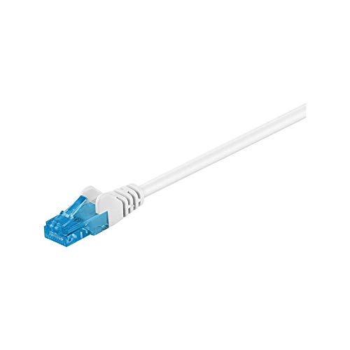 Preisvergleich Produktbild Goobay 59834" Cat 6a Patchkabel, U / UTP, 30m Weiß / Schwarz