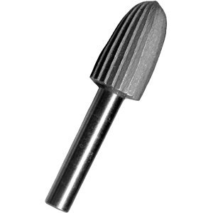 Rounding/Tapered Rotary File - Carded