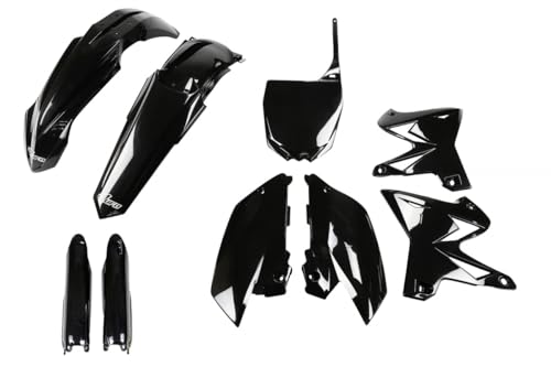 Kit complet noir UFO PLAST Yamaha YZ 125 pour restaurer votre moto