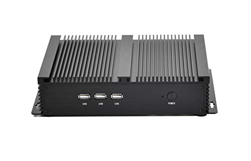 Image of Smart Desktop Computer, 4 Cores i5 8th Gen. CPU Mini PC, 8GB DDR4 RAM 256GB SSD, 4K Dual Screen Support: 4096x2304, 2xCOM RS232, 4xUSB 3.0, HD, VGA