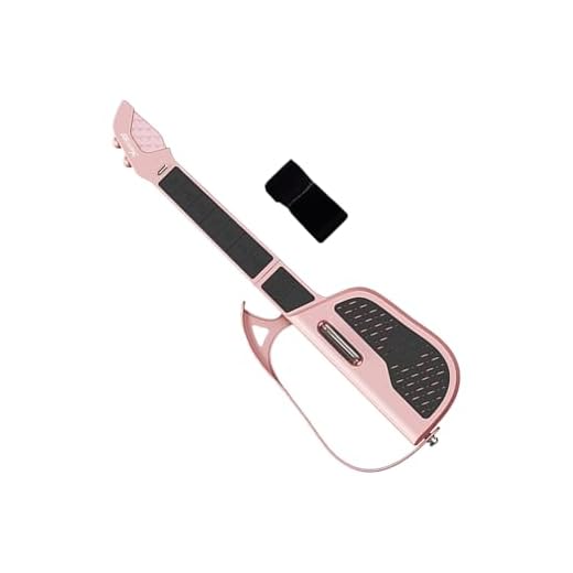 Guitarras inteligentes para adultos | Instrumento de cuerda sin cuerda, plegable integrado modo acorde automático, guitarra de viaje con guía de luz LED, para principiantes, familia, hogar, canto