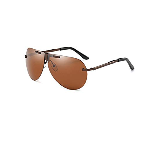 Lunettes de soleil pliables polarisées pour hommes pour réduire la fatigue oculaire