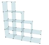 Steckvitrine mit 10 Fächern in den Ausführungen: Glasplattenmaß 30x30cm o. 40x40cm