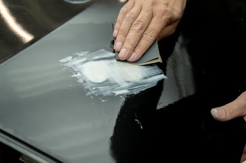 NIGRIN Performance Fein-Spachtel, härtet ohne Rissbildung, glättet Kratzer und Unebenheiten, 245 g inkl. 5 g Härter