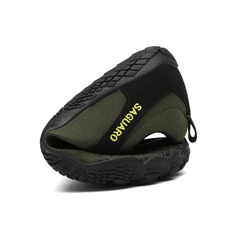 Image of SAGUARO Barefoot Shoes for Men - Wide Toe Box Zero Drop Minimalist Shoes Trail Runner Sneakers