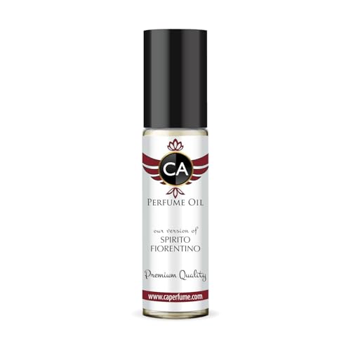 CA Perfume Impression of Spirito Fiorentino Unisex Fragrance Oil Floral Woody Musk Scent Long Lasting Perfumes for Women &amp; Men Travel Size TSA Ready Mini Parfum Body Oil Roll-on 0.33 Fl Oz 10ml
