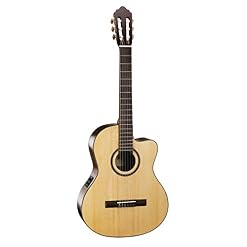 Guitares classiques CORT AC160CF NATURAL GLOSS Classiques électro - Les Beatles, Paul McCartney, John Lennon, RIngo Starr, George Harrison