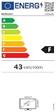 Reflexion 40-calowy telewizor Smart Wide-Screen Full HD LED do samochodów kempingowych z DVB-T2 HD, odtwarzaczem DVD, potrójnym tunerem i adapterem samochodowym 12 V (12 V/24 V, HDMI, USB, EPG, CI+,
