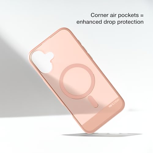 Coque fine pour iPhone 16 Plus MagSafe rose légère et durable Incase - 4