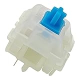 Gateron ミルキースイッチ KS-3X1 クリームブルースイッチ 5ピン MXメカニカルゲームキーボードスイッチ シェルブルースイッチ キーボードスイッチ (108個 ブルー)