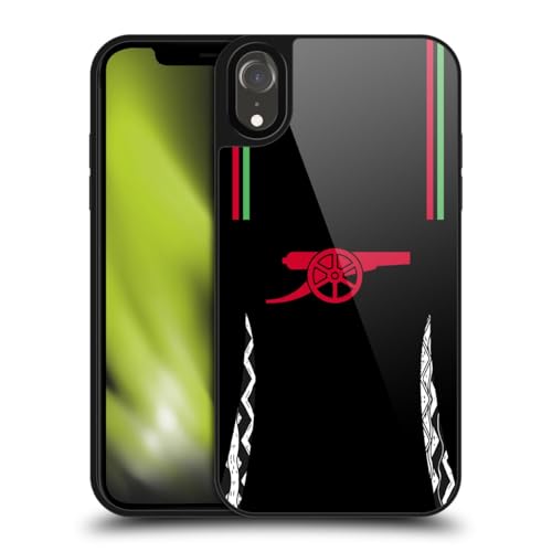 Coque iPhone XR Arsenal FC maillot extérieur protection gel antichoc