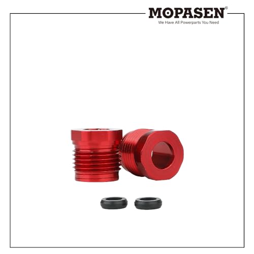 image for 2 Sets Alloy Steering & Reverse Cable Lock Nut with Seals For Sea-Doo 