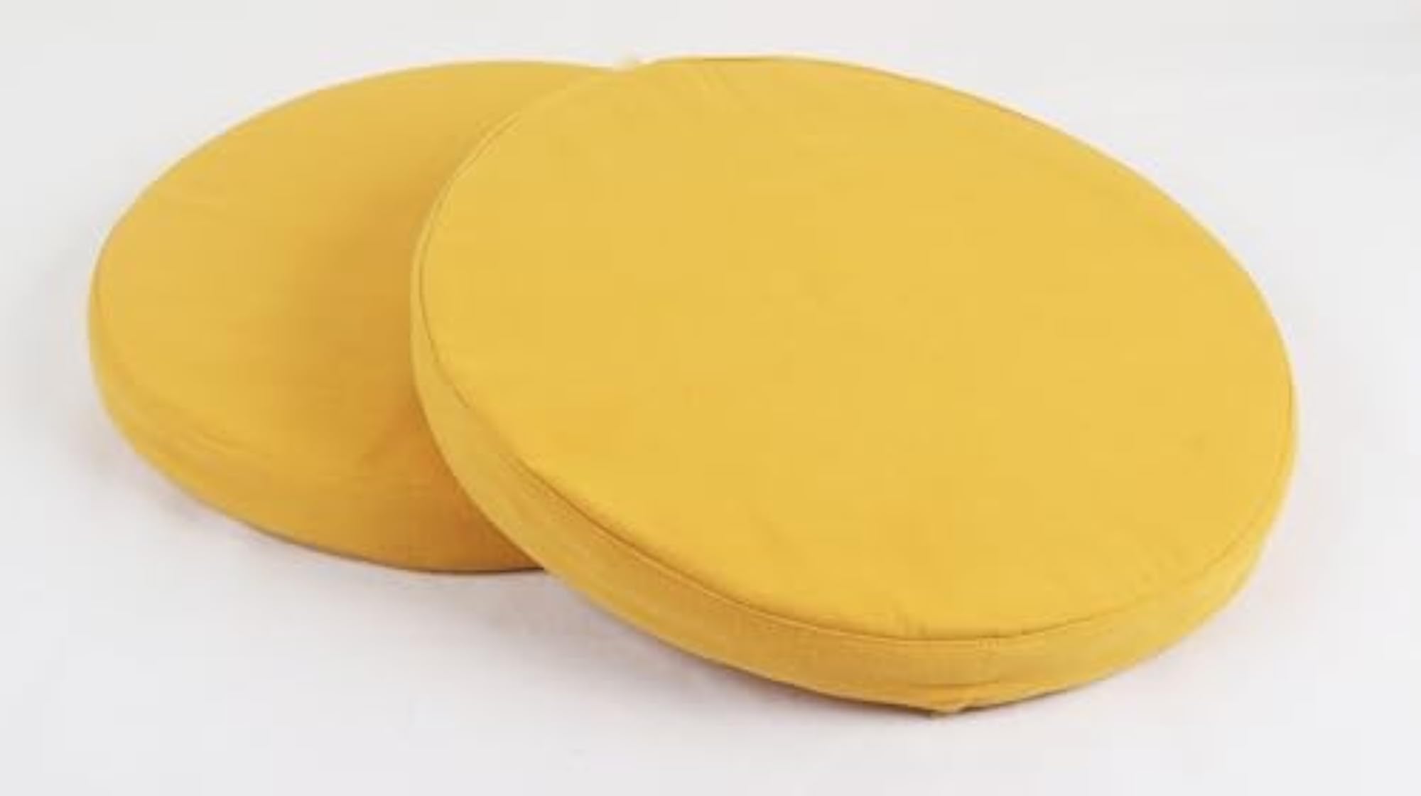 Cotton Chair Cushions Pack of 2 for Comfortable Sitting