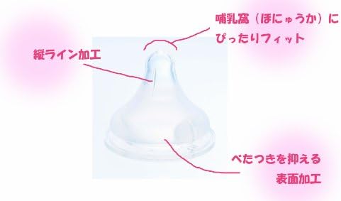 Amazon Com Pigeon Breast Milk Realize Nipple Silicone Rubber From 6 Months L Size Three Cut 2 Piece Japan Import Baby