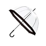 Rain Shield Medium Auto Open Black Umbrella - Waterproof, Octagonal, 300g, Auto Tilt