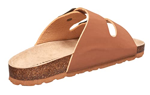 Lucky Brand Girl's Blanc Casual Double Buckle Slide Sandal In Cognac Size 2 Little Kids #TOP6