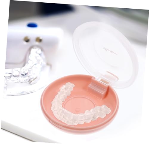 FRCOLOR Caixa De Armazenamento De Dentaduras Linda Caixa De Retentor De Pequena Caixa De Retentor De