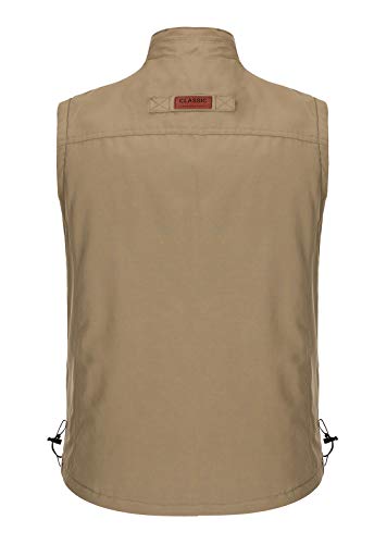 Image of Hbufnha Men's Lightweight Vest Outdoor Windbreaker Vest Jacket For Golf Safari Travel Fishing Hiking Vest