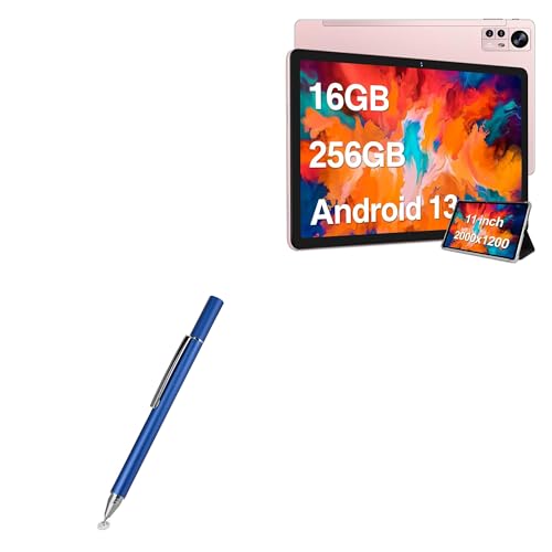 BoxWave Stylus Pen Compatible with AOCWEI X800 (11 in) - FineTouch Capacitive Stylus, Super Precise Stylus Pen - Lunar Blue