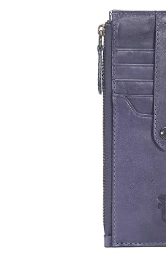 Image of Frye Women's Melissa Snap Card Wallet, Stylish Design with Holder & Slots, Compact for Purse
