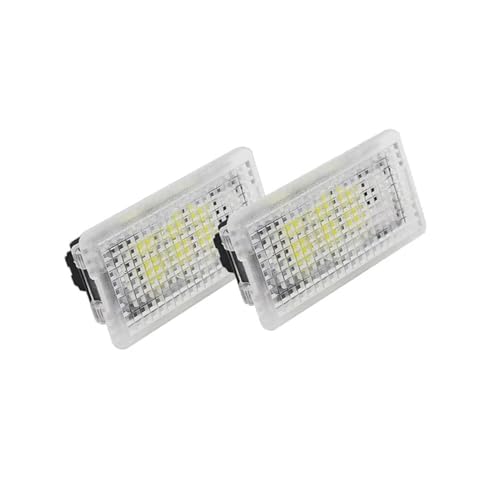 Luz LED de puerta Tesla Model 3 S X para evitar charcos por la noche blanca