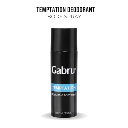 Image of Temptation Deodorant Body Spray for Men Long Lasting Fragrance 150ml
