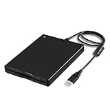 USB prêt à l'emploi. Hipzeepo Lecteur de Disquette USB FDD 3,5 Pouces, Lecteur de Disquette Externe Portable 1,44 Mo pour PC, Ordinateur Portable, Ordinateur de Bureau