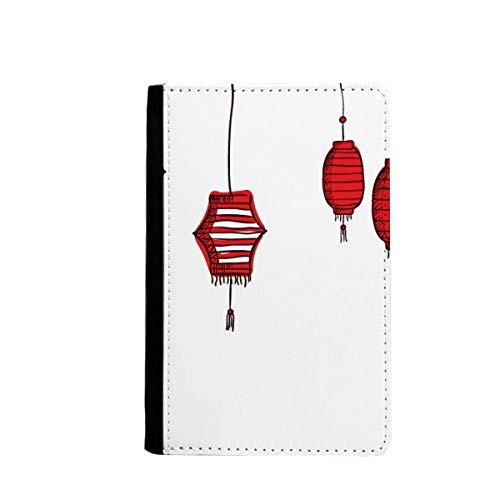 Étui passeport lanternes chinoises et porte-cartes de voyage