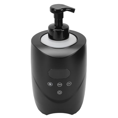 ZJchao Shaving Foam Warmer Lather Machine Foam Heater Warm Dispenser with Digital Display & Adjustable Temperature for Home Salon Barbershop (US Plug 110V)