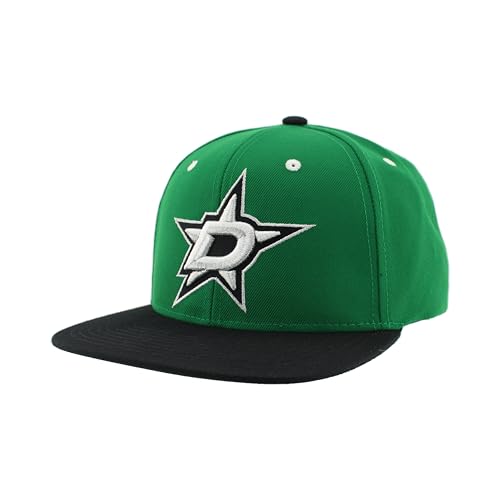 Image of ZHATS NHL Unisex-Adult NHL Officially Licensed Adjustable Snapback Hat Flat Bill Z11 Icon Two Color