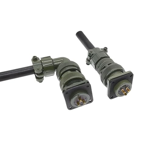 Conector circular MIL-C 5015 MS3108A angular para evitar roturas de cable 4