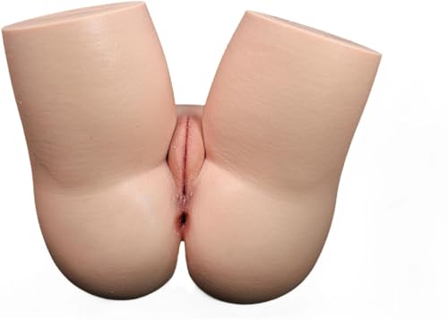 Image of 21.16LB Male Masturbator Sex Doll, Realistic Skin Texture Soft Female Big Ass & Pussy Adult Sex Toy with 2 Hole Deeper Vagina & Tight Anal, Torso Sex Dolls for Orgasm