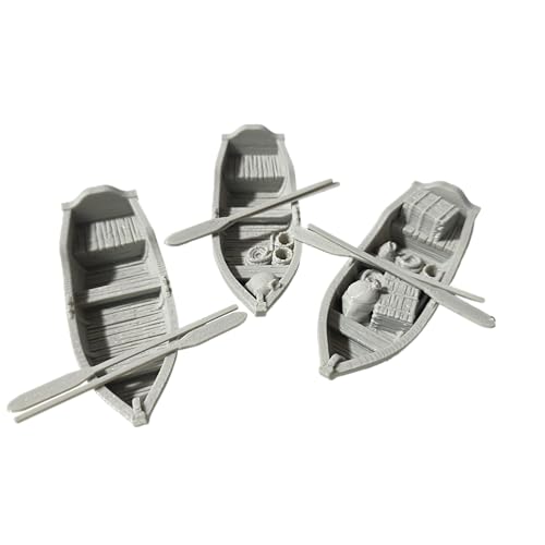 Centrion Studio Ancrabourg Row Boat – Set of 3 Miniature