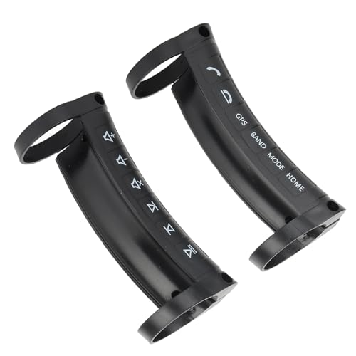 Control remoto de volante universal de 5 botones y batería integrada para DVD de coche 5