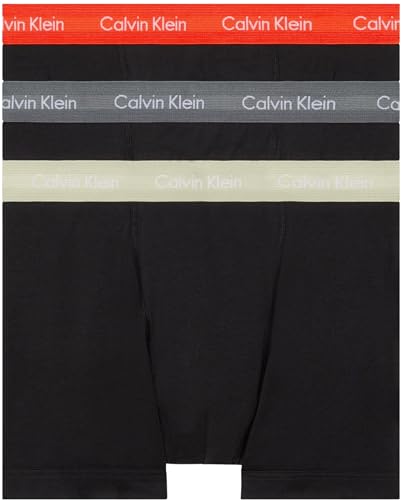 Calvin Klein Men’s 3 Pack Trunks with Logo Waistband product thumbnail 16