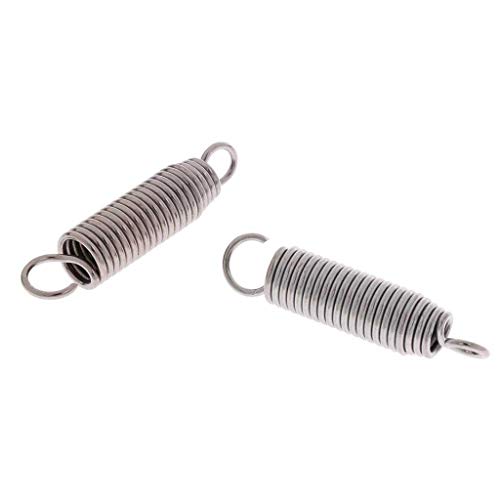 Resortes para pedal de bombo de acero inoxidable 2 piezas miniatura 3
